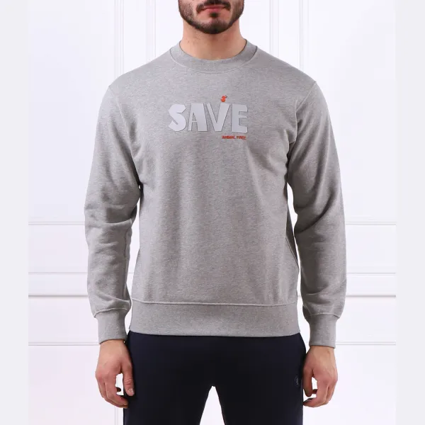 Толстовка Renan узкого кроя Save The Duck, серый 
Толстовка Renan узкого кроя Save The Duck, серый
