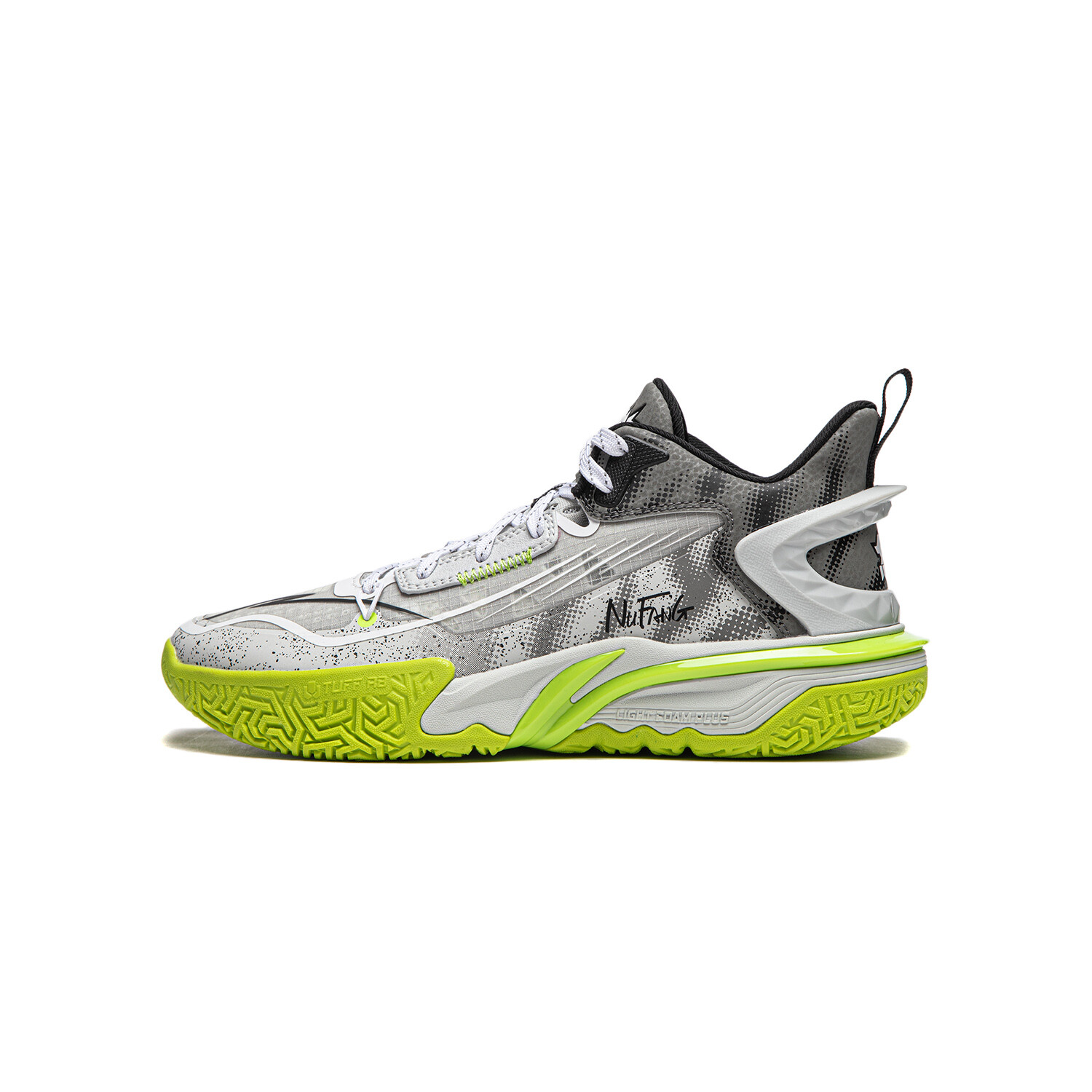 Детские баскетбольные кроссовки Kids Low-top Sichuan Lime/tar Gray/light Lime Lining Young, серый
Детские баскетбольные кроссовки Kids Low-top Sichuan Lime/tar Gray/light Lime Lining Young, серый
