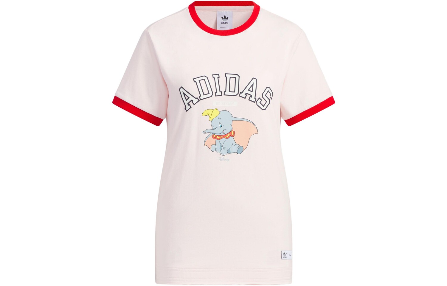 Футболка с ко-брендовой серией Disney X Disney, женская, розовая Adidas Originals 
Футболка с ко-брендовой серией Disney X Disney, женская, розовая Adidas Originals