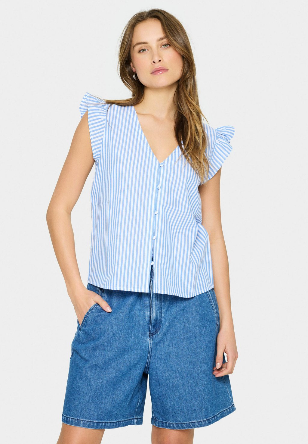 Блуза SAMARA Saint Tropez, цвет Palace Blue Ice Stripe
Блуза SAMARA Saint Tropez, цвет Palace Blue Ice Stripe
