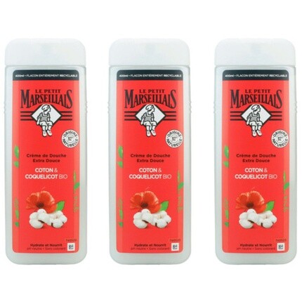 Хлопковый гель для душа Le Petit Marseillais из Франции 400мл
Хлопковый гель для душа Le Petit Marseillais из Франции 400мл
