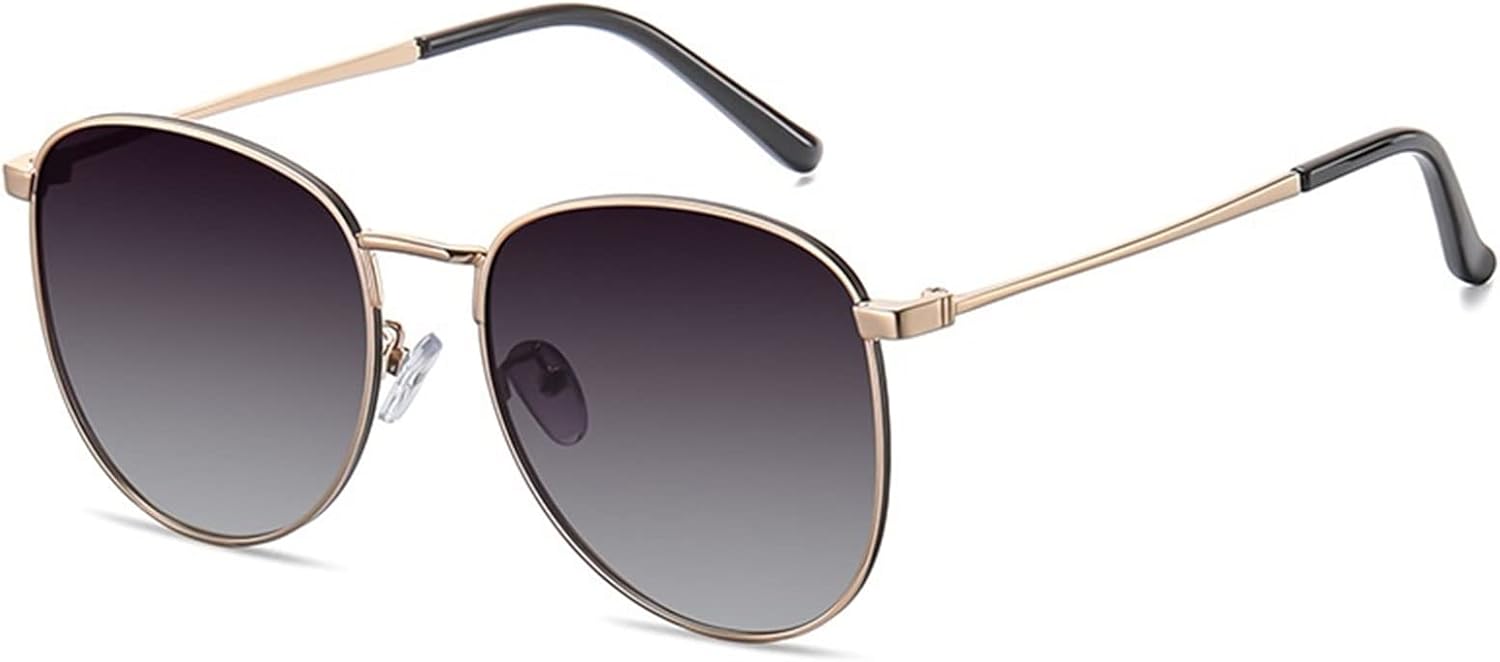 Поляризованные солнцезащитные очки GAOXIN в круглой металлической оправе для мужчин и женщин, защита от солнца на открытом воздухе, на пляже, для вождения (Цвет: A, Размер: Средний), A
Поляризованные солнцезащитные очки GAOXIN в круглой металлической оправе для мужчин и женщин, защита от солнца на открытом воздухе, на пляже, для вождения (Цвет: A, Размер: Средний), A