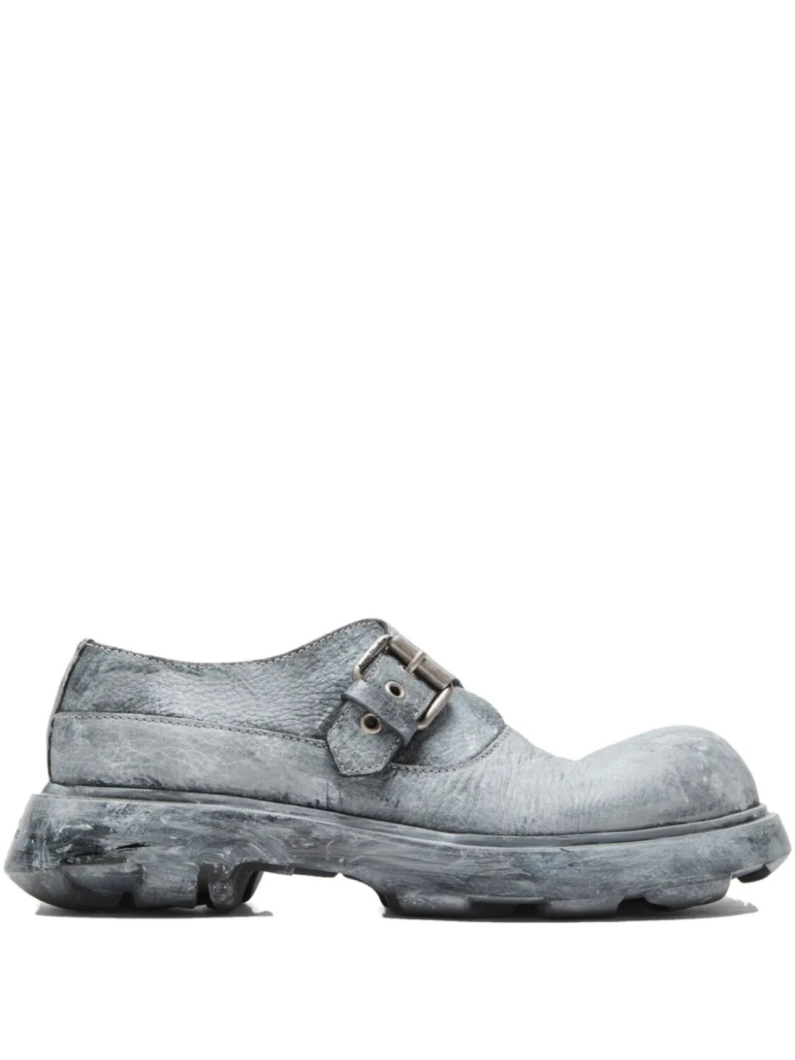 Кожаные туфли с пряжками Acne Studios, серый
Кожаные туфли с пряжками Acne Studios, серый