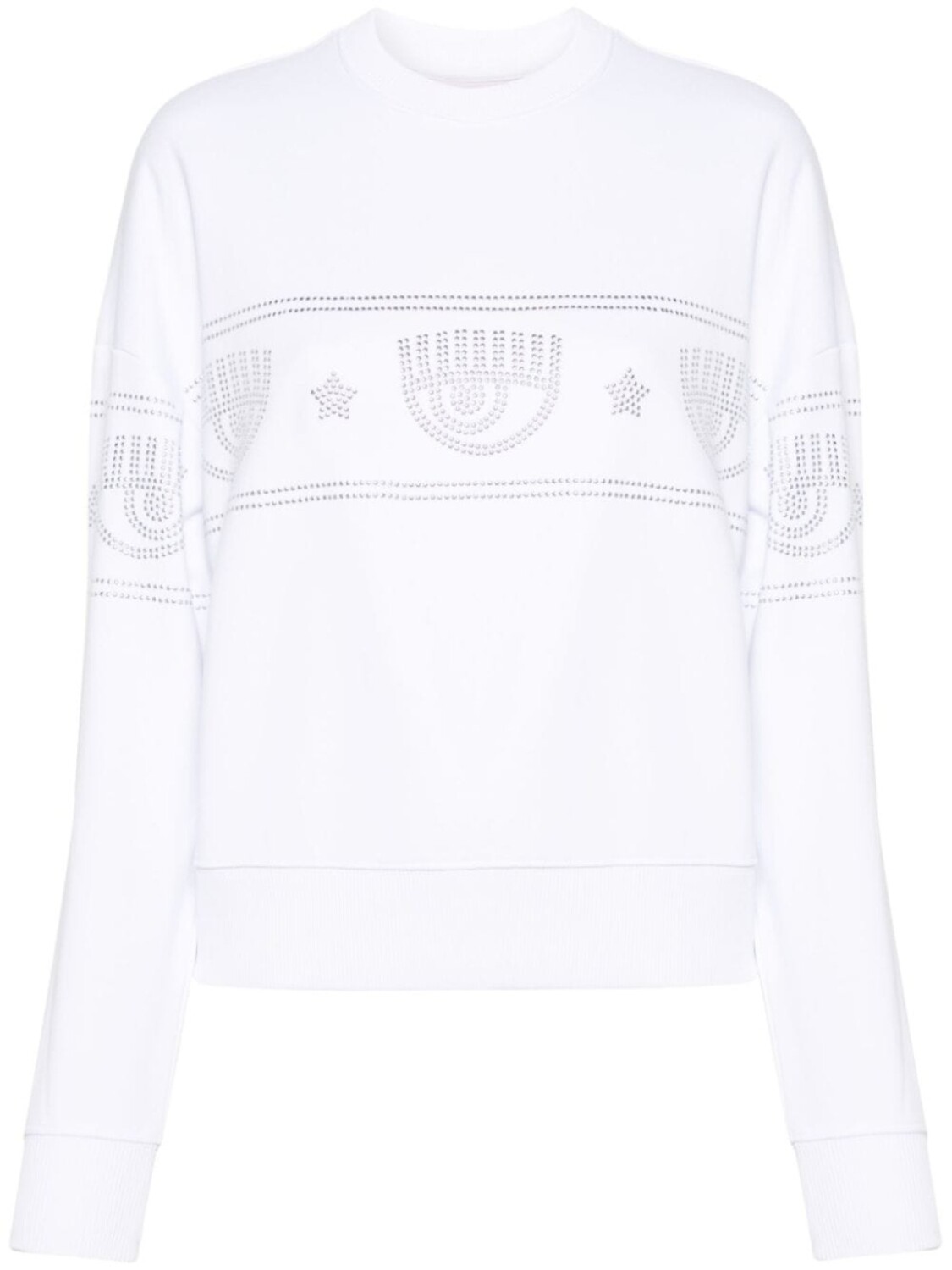 Толстовка Logomania с заклепками Chiara Ferragni, белый
Толстовка Logomania с заклепками Chiara Ferragni, белый