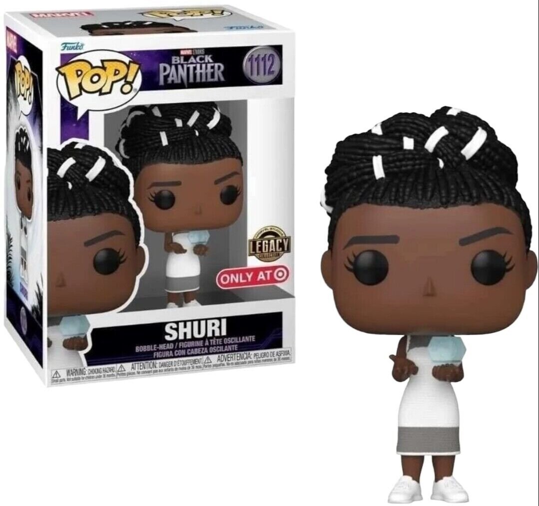 Funko POP! Pop Shuri Legacy 1112 Черная Пантера
Funko POP! Pop Shuri Legacy 1112 Черная Пантера