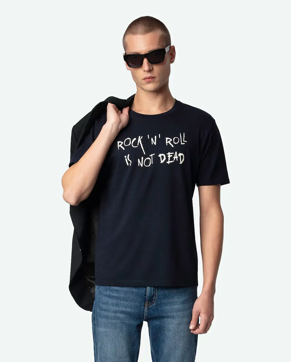 Мужская футболка Tommy с короткими рукавами и принтом спереди Zadig & Voltaire, темно-синий
Мужская футболка Tommy с короткими рукавами и принтом спереди Zadig & Voltaire, темно-синий