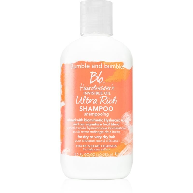 Bumble and bumble Hairdresser's Invisible Oil Ultra Rich Shampoo увлажняющий шампунь для сухих и ломких волос 250 мл
Bumble and bumble Hairdresser's Invisible Oil Ultra Rich Shampoo увлажняющий шампунь для сухих и ломких волос 250 мл