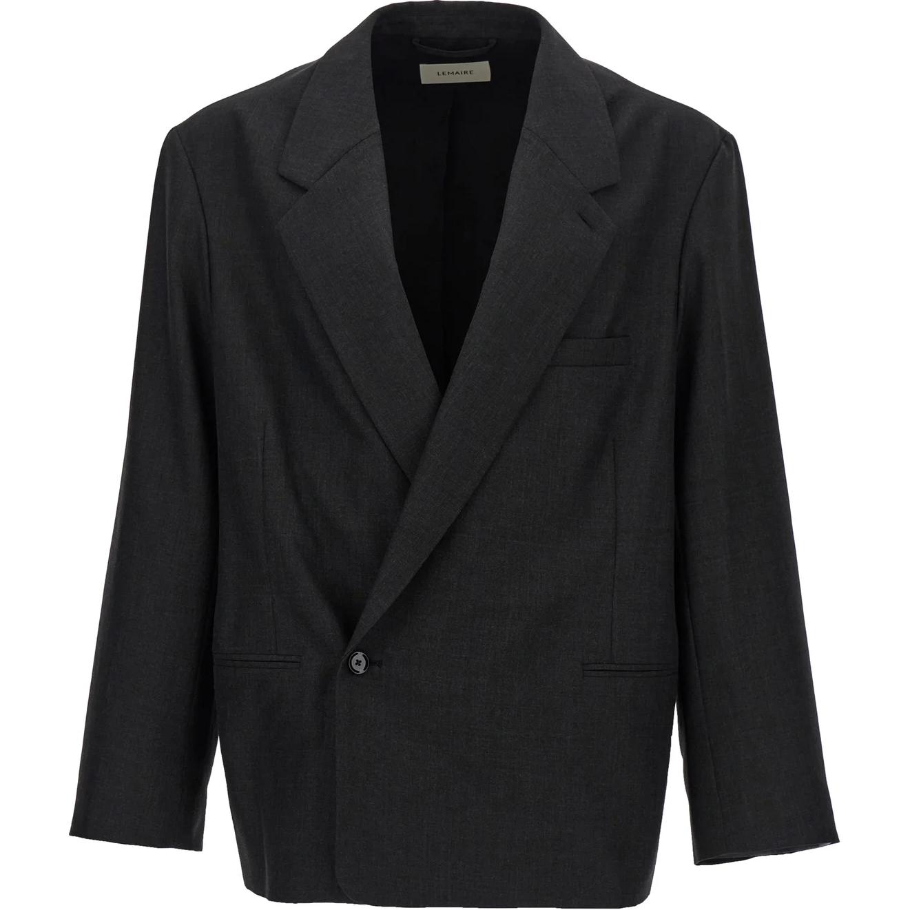 Макси-двубортный жакет Lemaire, черный
Макси-двубортный жакет Lemaire, черный