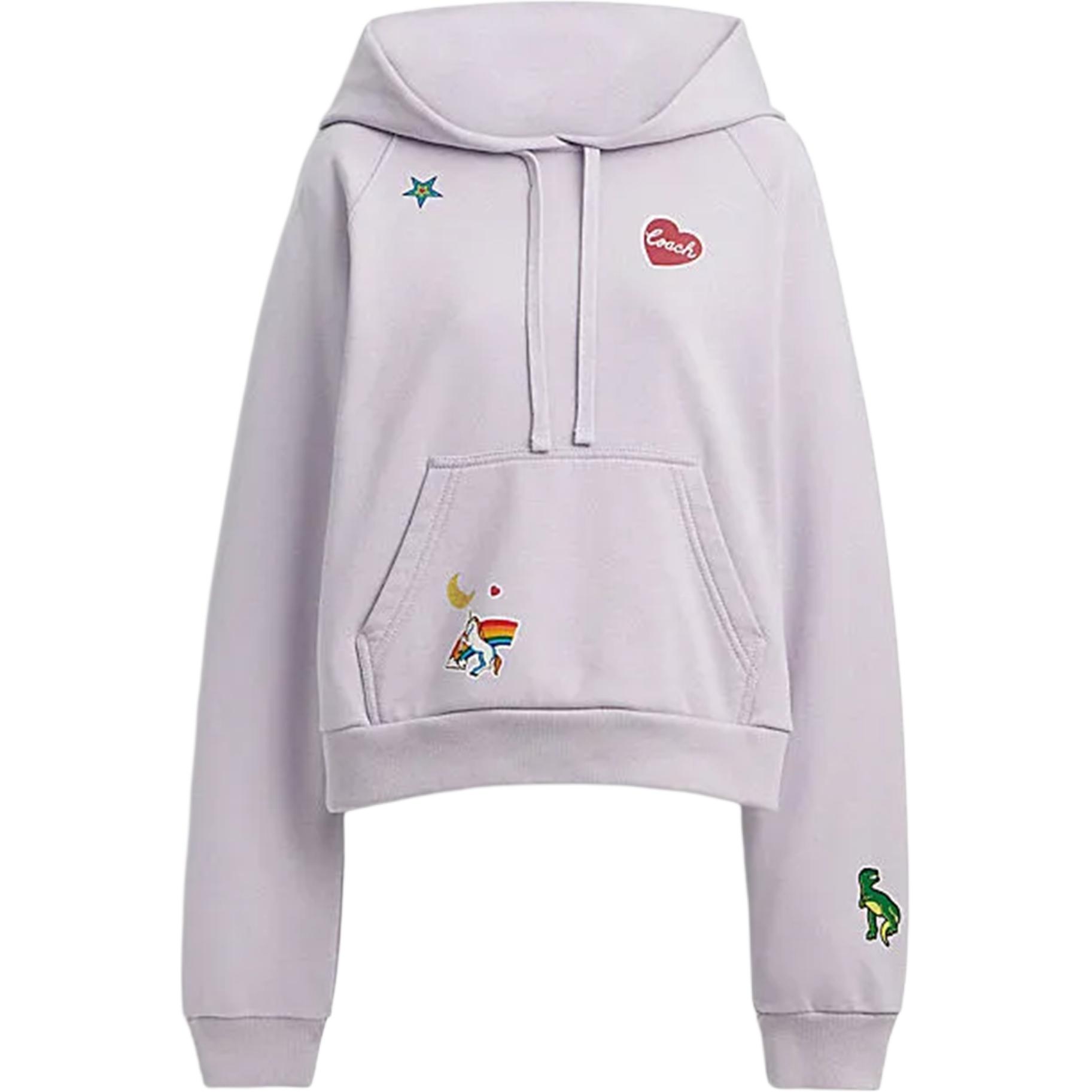 COACH Свитшот SS24 женский светло-фиолетовый
COACH Свитшот SS24 женский светло-фиолетовый