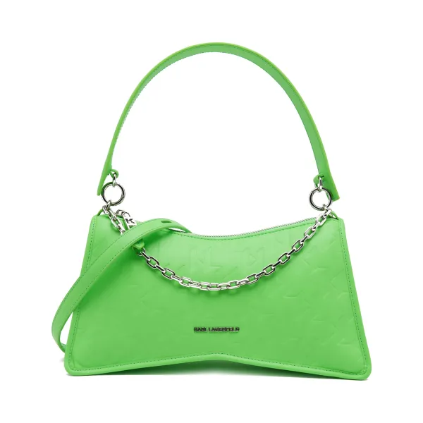 Кожаная сумка через плечо Karl Lagerfeld, зеленый
Кожаная сумка через плечо Karl Lagerfeld, зеленый