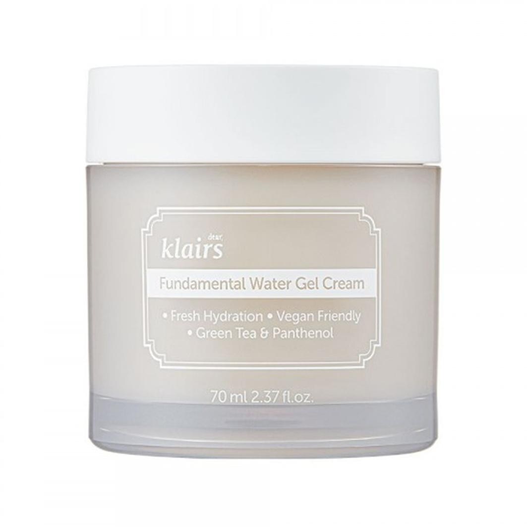 Крем для лица klairs fundamental water gel cream Dear Klairs, объем 70 мл
Крем для лица klairs fundamental water gel cream Dear Klairs, объем 70 мл