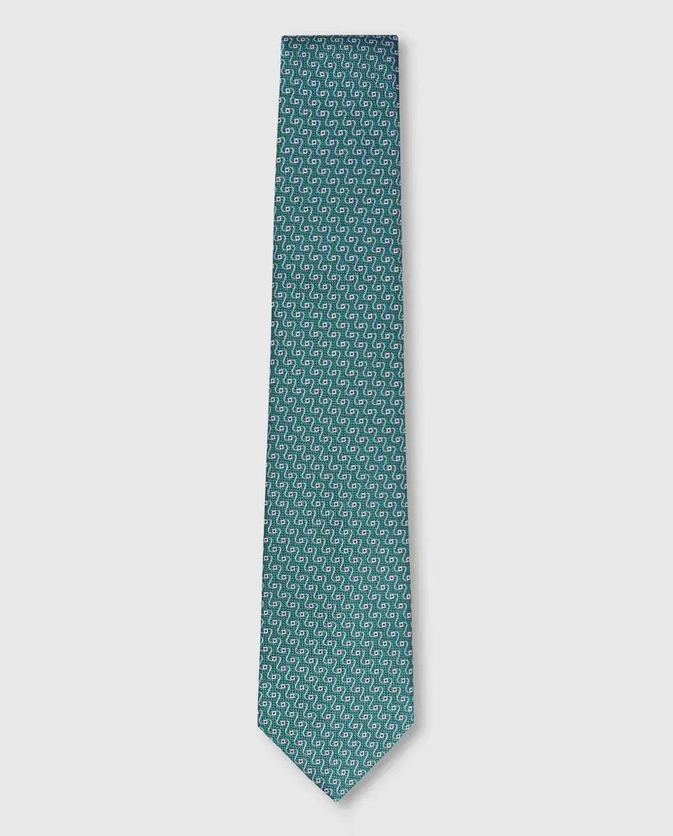 Мужской шелковый галстук Miguel Bellido, зеленый
Мужской шелковый галстук Miguel Bellido, зеленый