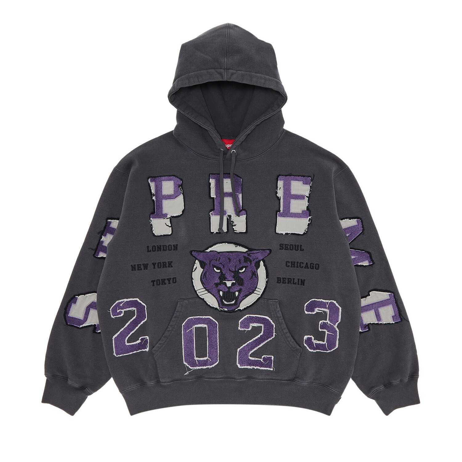 Толстовка с капюшоном Supreme Washed Panther, цвет Черный
Толстовка с капюшоном Supreme Washed Panther, цвет Черный