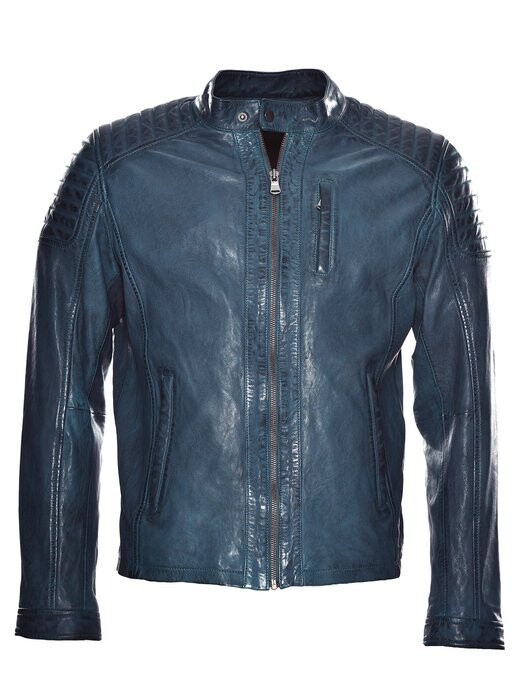 Кожаный пиджак Jcc, синий
Кожаный пиджак Jcc, синий