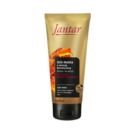 Маска Jantar Duo с янтарной эссенцией для очень поврежденных волос 200 мл Farmona
Маска Jantar Duo с янтарной эссенцией для очень поврежденных волос 200 мл Farmona