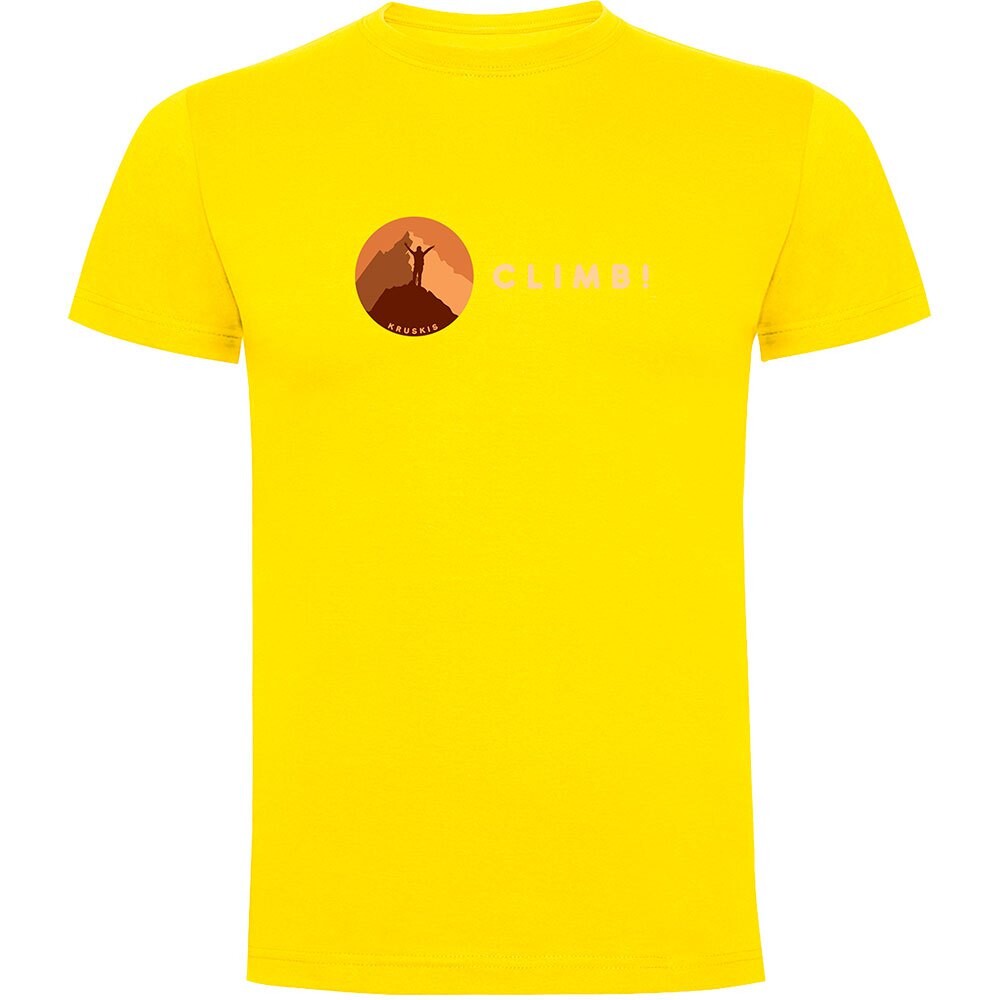 Футболка с коротким рукавом Kruskis Climb!, желтый
Футболка с коротким рукавом Kruskis Climb!, желтый