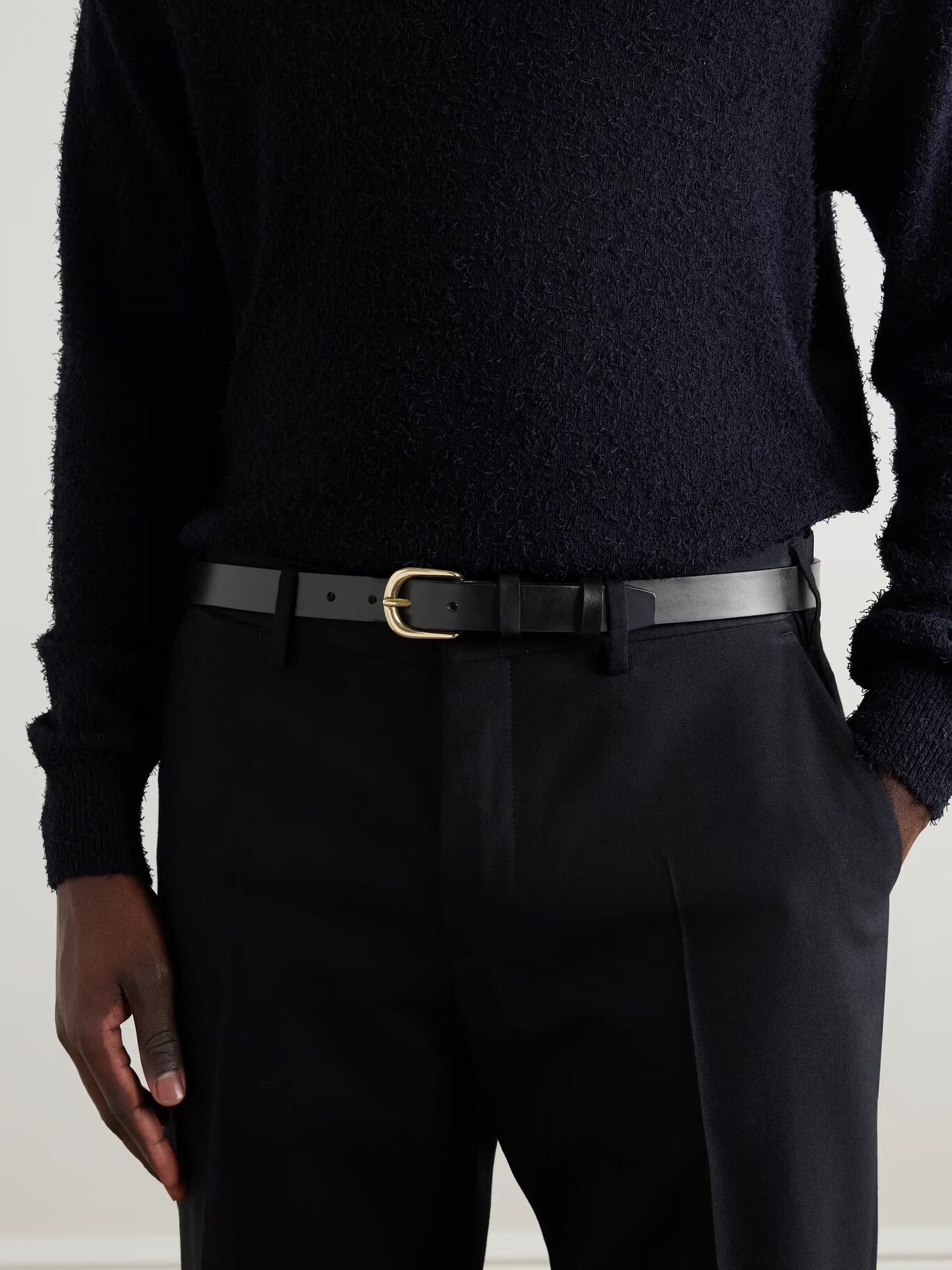 Кожаный ремень 2,5 см MR P., черный
Кожаный ремень 2,5 см MR P., черный