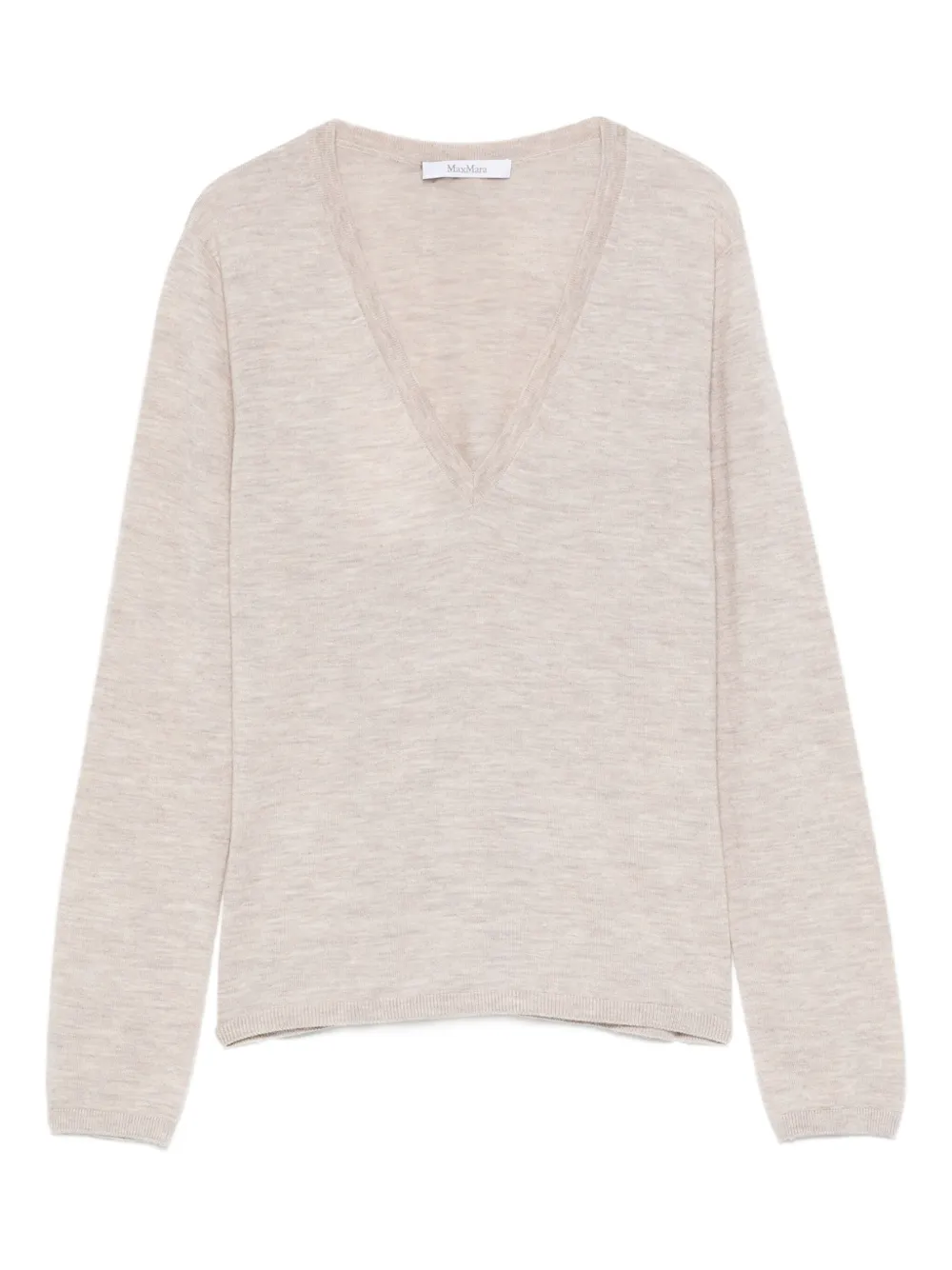 Свитер с V-образным вырезом Max Mara, нейтральный
Свитер с V-образным вырезом Max Mara, нейтральный