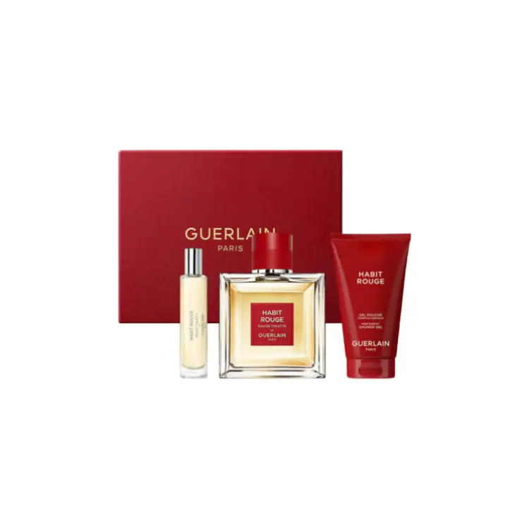 Guerlain Набор ароматов Full House Red из рождественской коллекции 2025 года: туалетная вода для мужчин 100 мл + 10 мл + 75 мл
Guerlain Набор ароматов Full House Red из рождественской коллекции 2025 года: туалетная вода для мужчин 100 мл + 10 мл + 75 мл