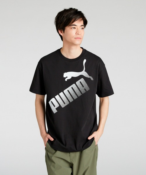 Мужская футболка с коротким рукавом, графическим принтом и свободным кроем PUMA, черная
Мужская футболка с коротким рукавом, графическим принтом и свободным кроем PUMA, черная
