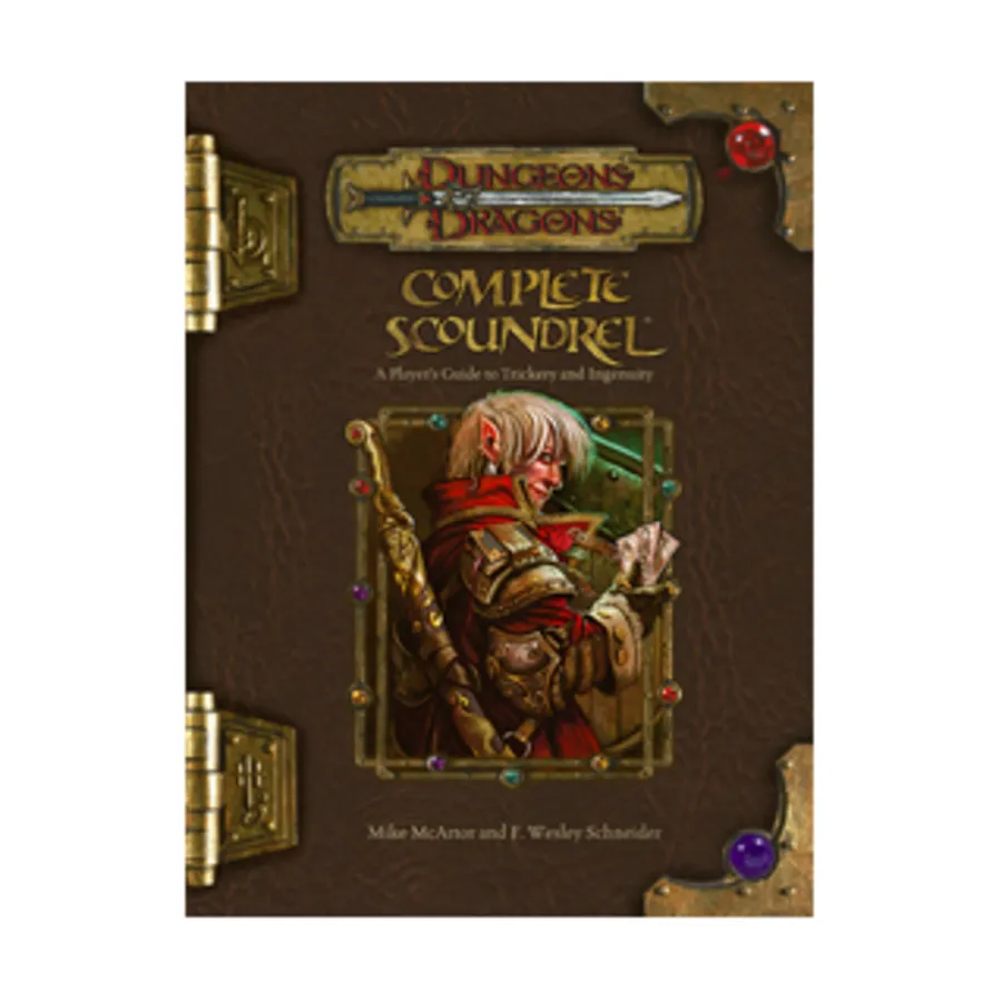 Complete Scoundrel, Dungeons & Dragons (3rd Edition) (d20) - Player's Guides, твердый переплет
Complete Scoundrel, Dungeons & Dragons (3rd Edition) (d20) - Player's Guides, твердый переплет