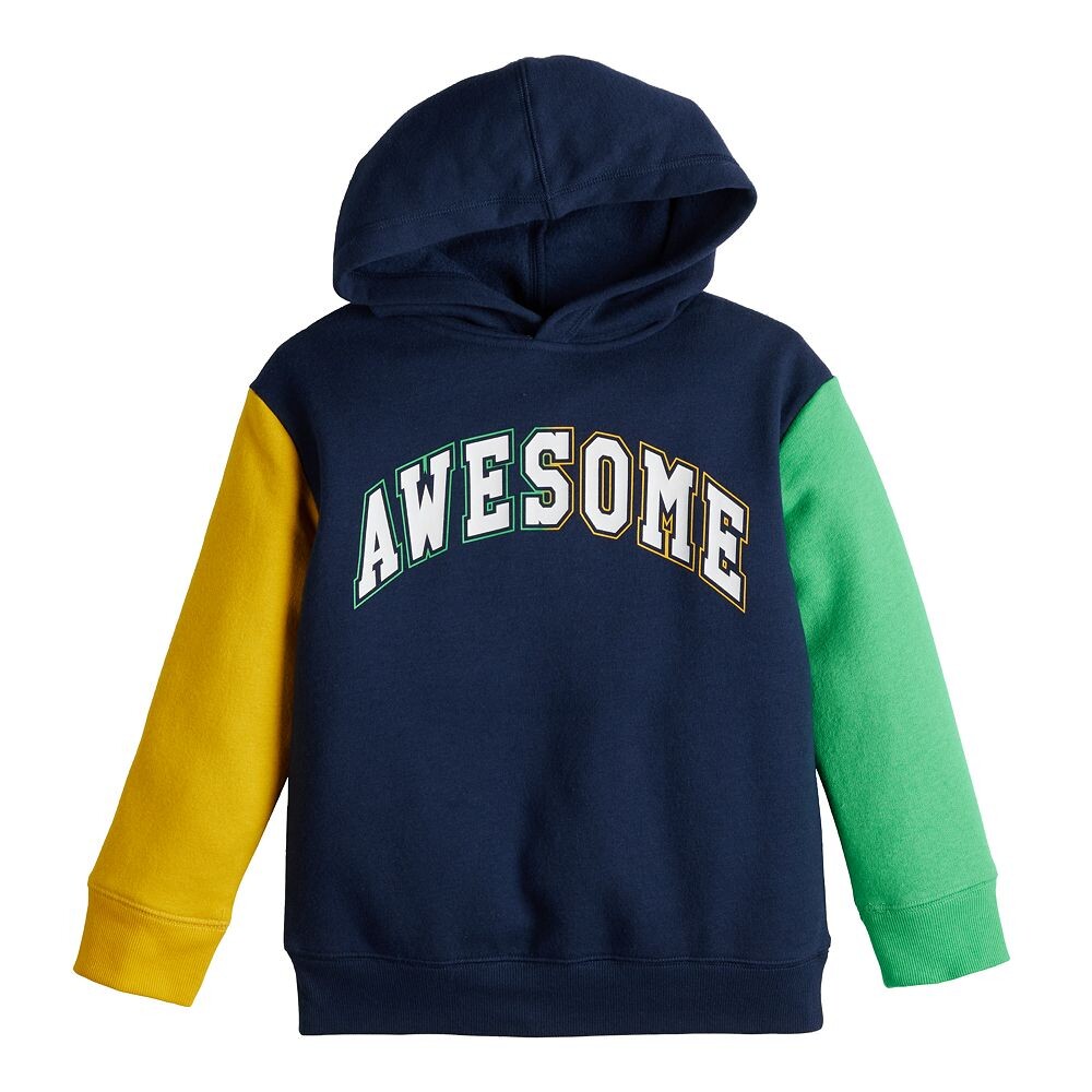 Флисовая толстовка Jumping Beans для мальчиков 4–12 лет, цвет Navy Awesome
Флисовая толстовка Jumping Beans для мальчиков 4–12 лет, цвет Navy Awesome