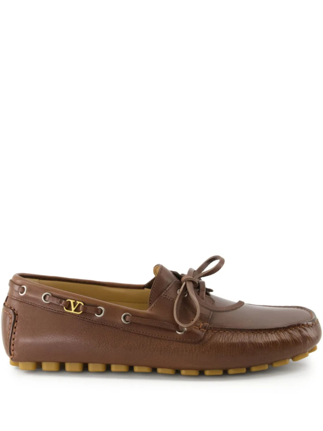 Valentino Garavani лоферы Driver Fastaway, коричневый
Valentino Garavani лоферы Driver Fastaway, коричневый