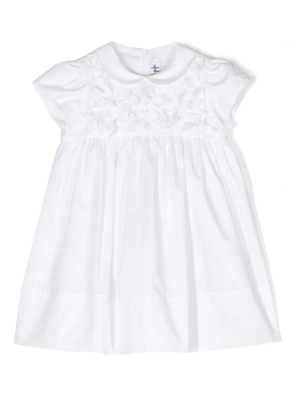 Платье миди с цветочной аппликацией Il Gufo, белый
Платье миди с цветочной аппликацией Il Gufo, белый