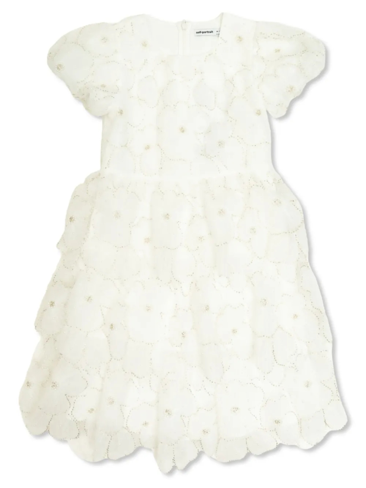 Вышитое платье Self-Portrait Kids, белый
Вышитое платье Self-Portrait Kids, белый
