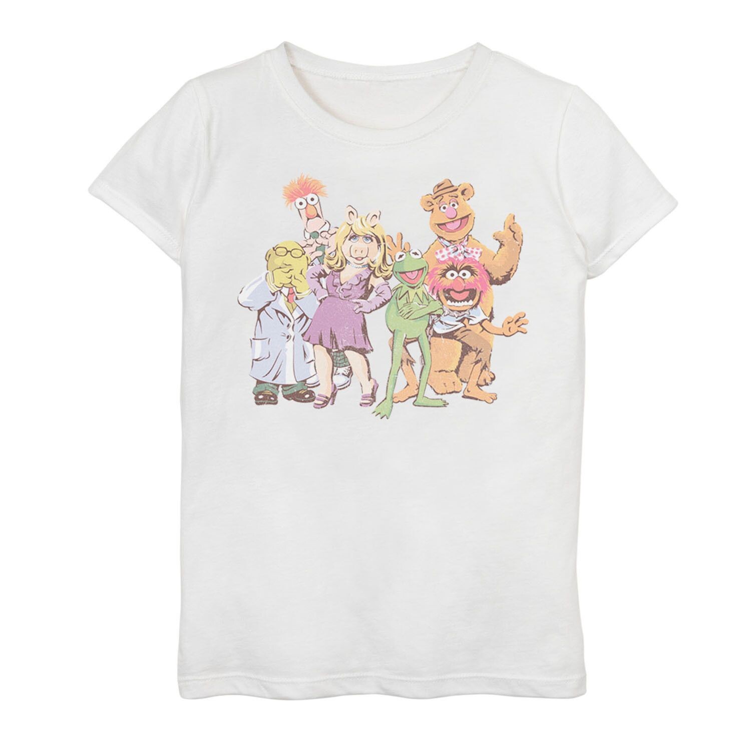 Футболка с иллюстрированным графическим изображением для девочек 7–16 лет, групповая фотография кукол Диснея Disney
Футболка с иллюстрированным графическим изображением для девочек 7–16 лет, групповая фотография кукол Диснея Disney