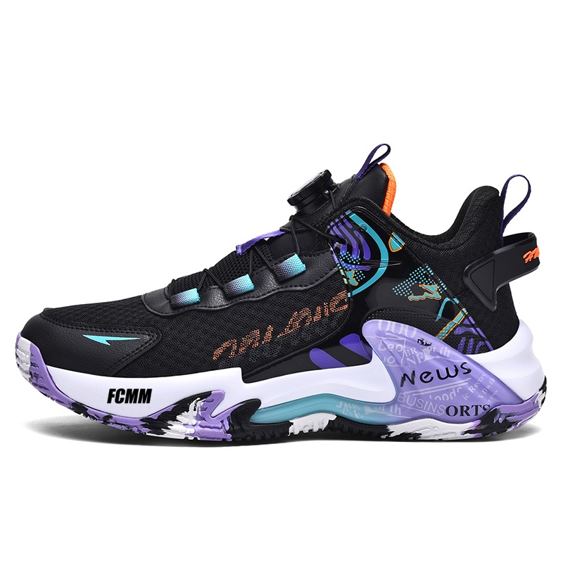 Противоскользящие и дышащие детские баскетбольные кроссовки для подростков FCMM, черный/красный/оранжевый
Противоскользящие и дышащие детские баскетбольные кроссовки для подростков FCMM, черный/красный/оранжевый