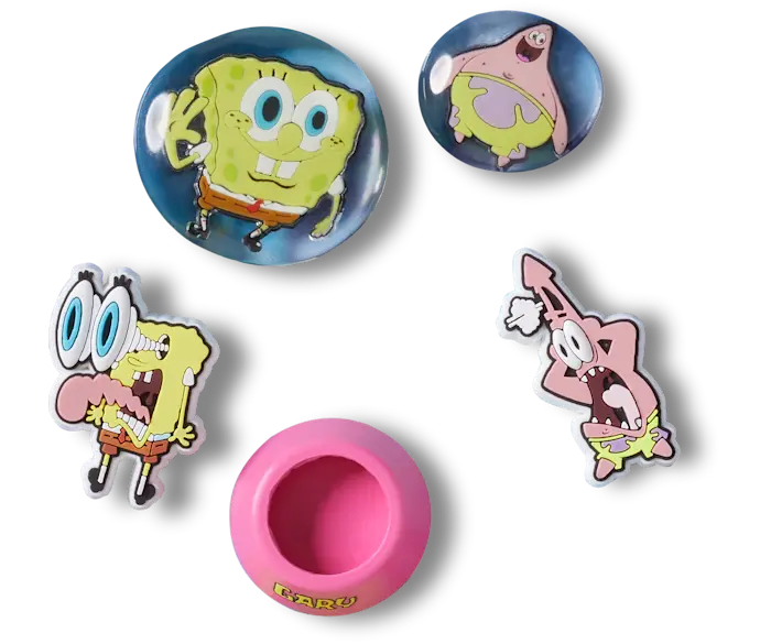 Джиббитсы SpongeBob 5 Pack Crocs
Джиббитсы SpongeBob 5 Pack Crocs