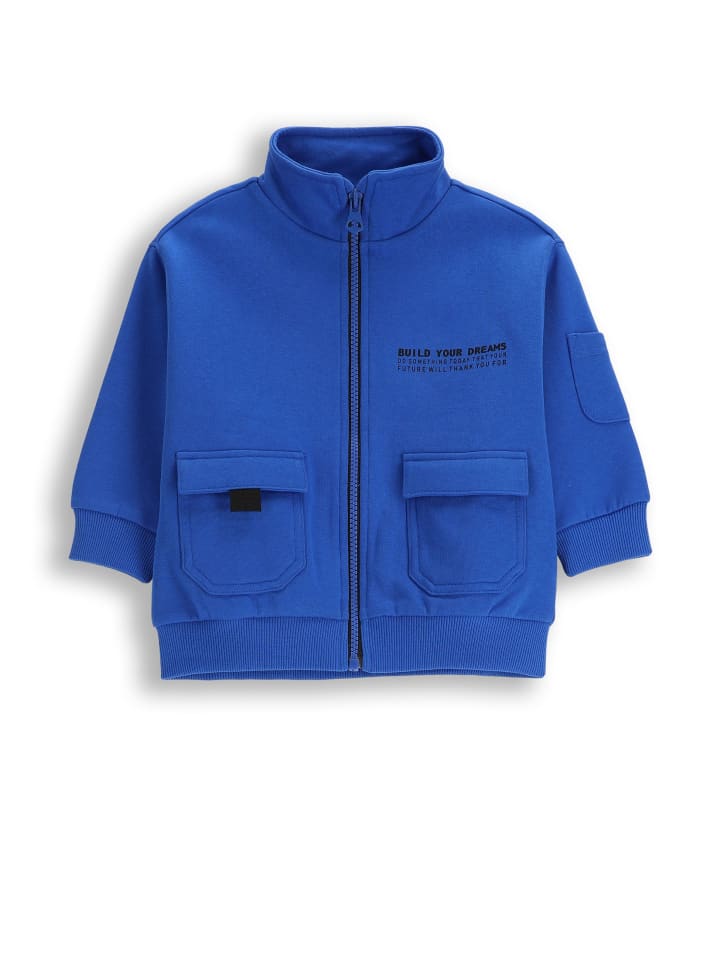 Куртка на молнии кобальтово-синего цвета Coccodrillo
Куртка на молнии кобальтово-синего цвета Coccodrillo