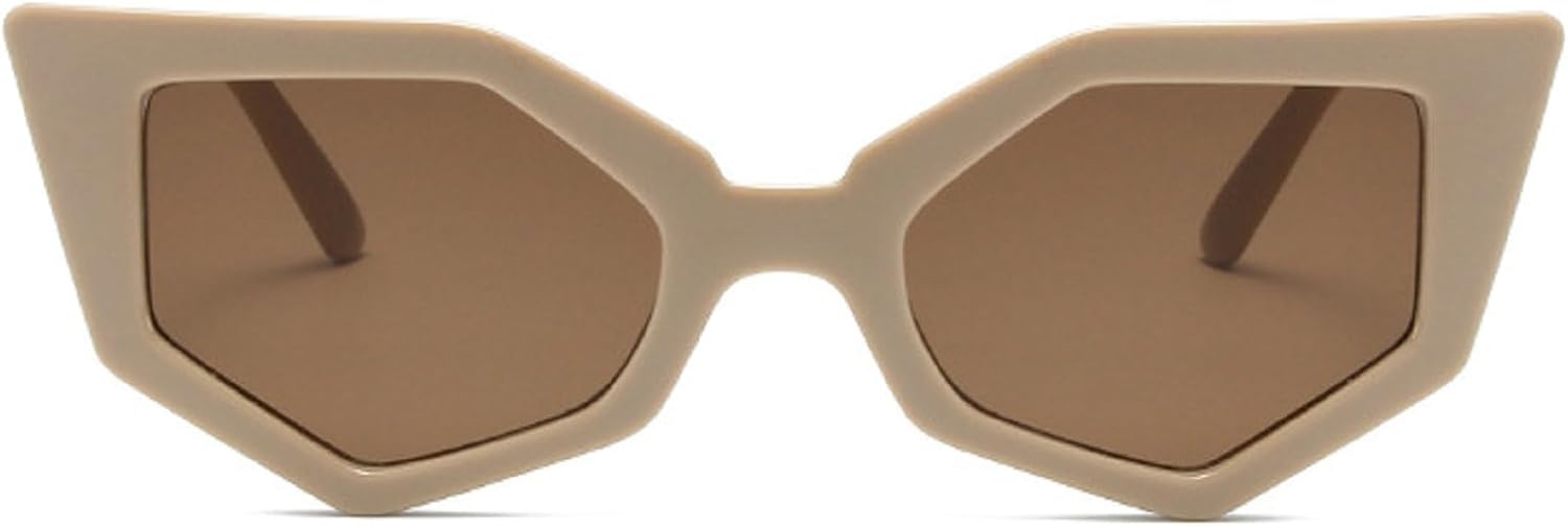 Солнцезащитные очки «кошачий глаз» для женщин, очки с асимметричным многоугольником, модные дизайнерские солнцезащитные очки для путешествий, солнцезащитные очки для мужчин mincl, Champagne&brown
Солнцезащитные очки «кошачий глаз» для женщин, очки с асимметричным многоугольником, модные дизайнерские солнцезащитные очки для путешествий, солнцезащитные очки для мужчин mincl, Champagne&brown