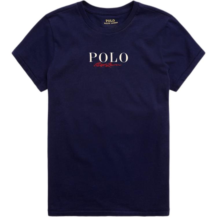 Обычная футболка женская Polo Ralph Lauren, синий
Обычная футболка женская Polo Ralph Lauren, синий