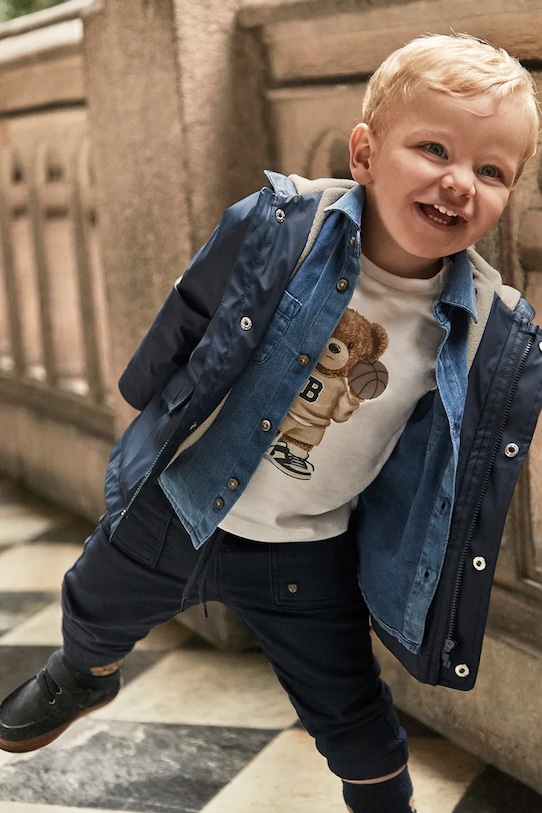 Детские брюки джоггеры из мягкой саржи Mayoral, темно-синий
Детские брюки джоггеры из мягкой саржи Mayoral, темно-синий