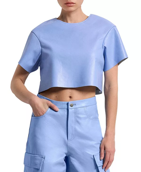 Футболка Beck из переработанной кожи As By Df, синий
Футболка Beck из переработанной кожи As By Df, синий