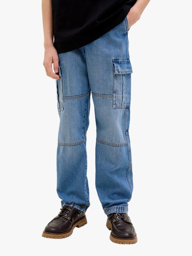 Детские джинсы-карго свободного кроя Jack & Jones, Blue Denim
Детские джинсы-карго свободного кроя Jack & Jones, Blue Denim