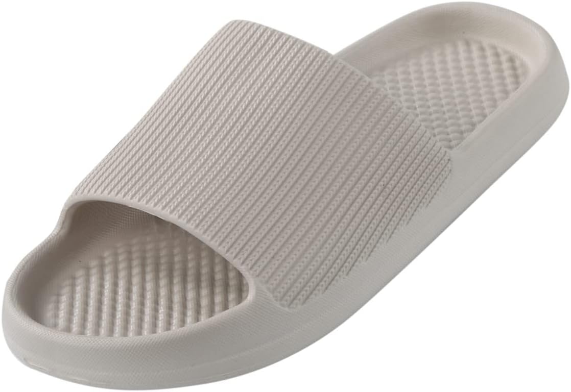 Мужские шлепанцы для душа с нескользящей подошвой, открытым носком, удобные сандалии для ванной, повседневные пляжные тапочки с поддержкой свода стопы Generic, серый
Мужские шлепанцы для душа с нескользящей подошвой, открытым носком, удобные сандалии для ванной, повседневные пляжные тапочки с поддержкой свода стопы Generic, серый