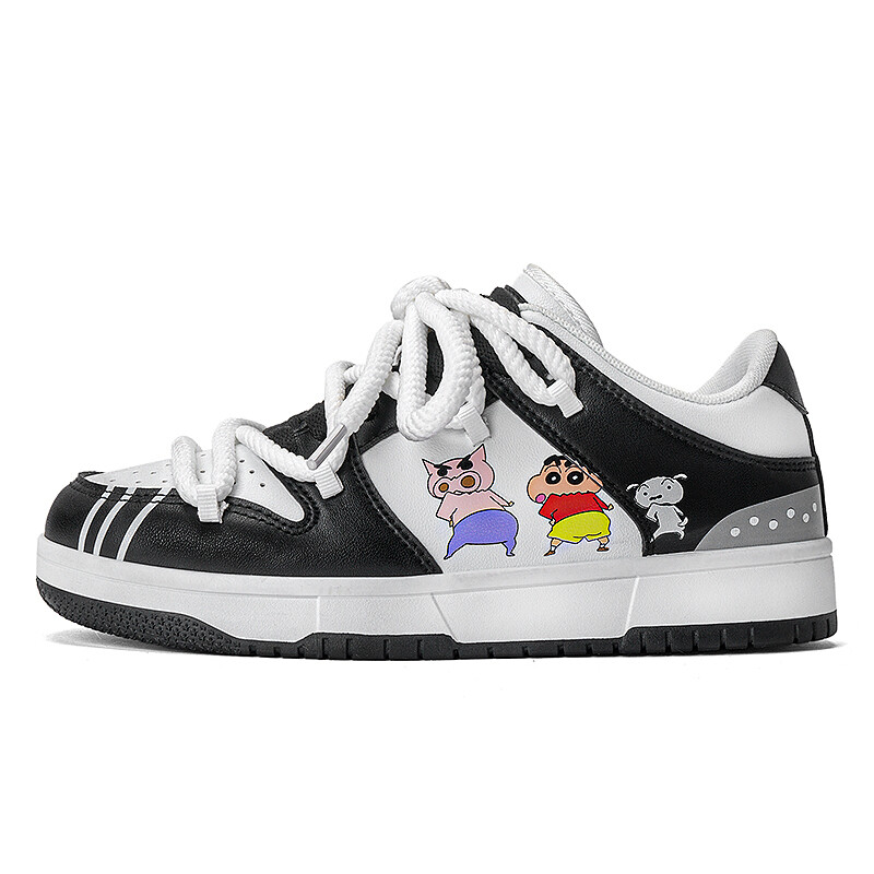 Кроссовки Crayon Shinchan/Crayon Shinchan Skateboarding Shoes Unisex Low-top, черный
Кроссовки Crayon Shinchan/Crayon Shinchan Skateboarding Shoes Unisex Low-top, черный