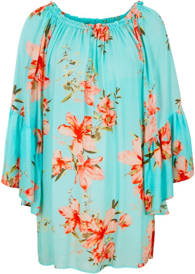 Пляжная длинная туника Bpc Selection, голубой
Пляжная длинная туника Bpc Selection, голубой