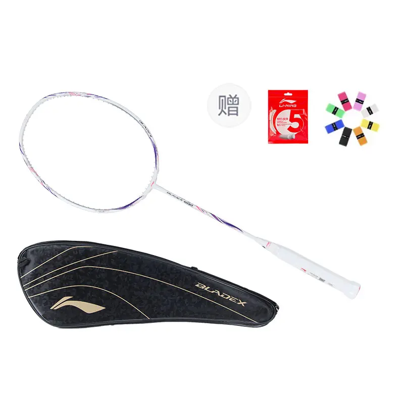 LINING Blade Shadow 600 full carbon бадминтонная ракетка атакующего типа с утяжеленной головкой, жестким стержнем professional 675mm white
LINING Blade Shadow 600 full carbon бадминтонная ракетка атакующего типа с утяжеленной головкой, жестким стержнем professional 675mm white