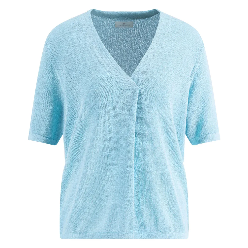 Вязаная трикотажная рубашка с коротким рукавом Fynch Hatton, синий
Вязаная трикотажная рубашка с коротким рукавом Fynch Hatton, синий