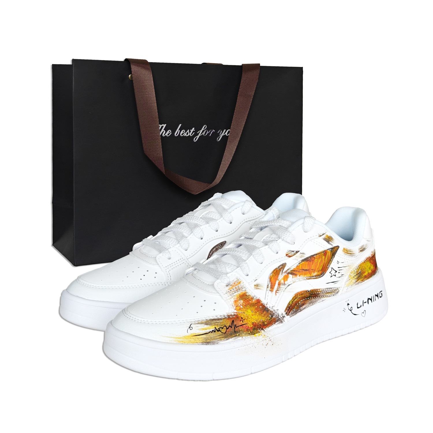 LINING Лининг Acer Truncatum противоскользящие амортизирующие с износостойкими свойствами низкие скейтборд кроссовки унисекс оранжево-красные, цвет Orange Red
LINING Лининг Acer Truncatum противоскользящие амортизирующие с износостойкими свойствами низкие скейтборд кроссовки унисекс оранжево-красные, цвет Orange Red