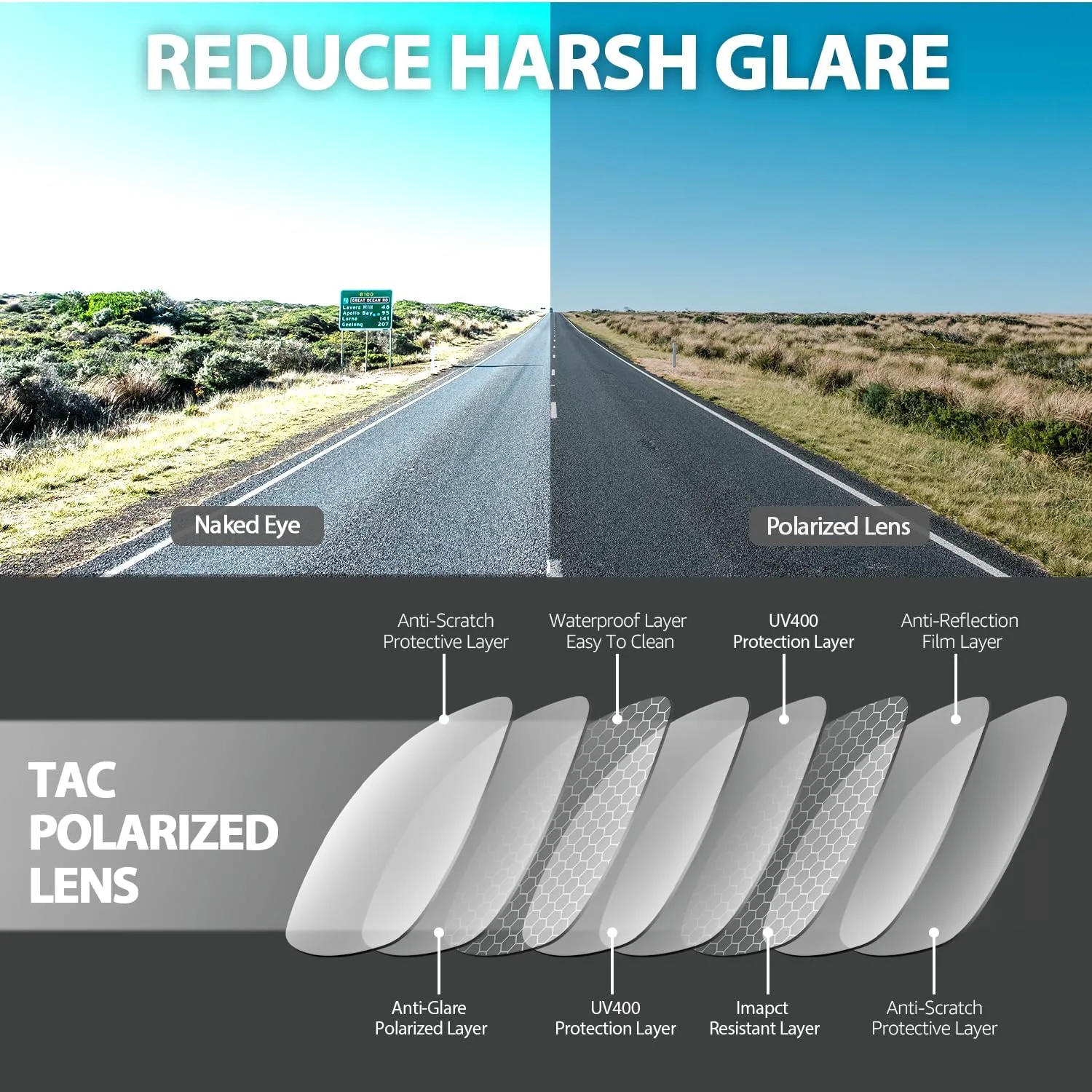 Поляризованные солнцезащитные очки VIEWBETTER для женщин и мужчин, модные, большие, круглые, обеспечивают защиту от УФ-излучения при вождении, A04 Grey Tortoiseshell
Поляризованные солнцезащитные очки VIEWBETTER для женщин и мужчин, модные, большие, круглые, обеспечивают защиту от УФ-излучения при вождении, A04 Grey Tortoiseshell