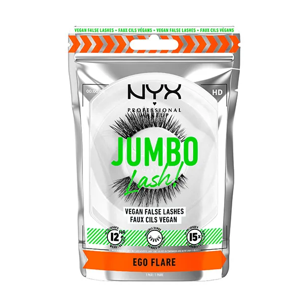 Веганские накладные ресницы Jumbo Lash Vegan False Lashes Nyx Professional Make Up, цвет ego flare
Веганские накладные ресницы Jumbo Lash Vegan False Lashes Nyx Professional Make Up, цвет ego flare