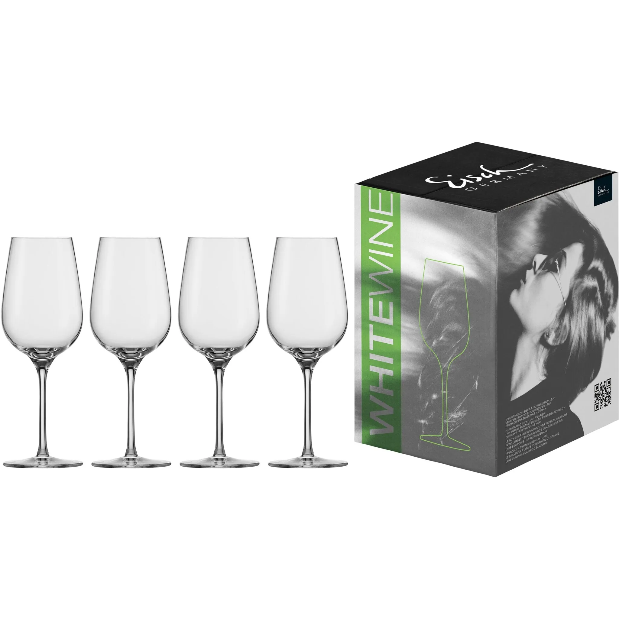 Бокалы для белого вина Eisch «Vinezza», (набор, 4 шт.), без свинца, 360 мл, 4 шт, цвет transparent
Бокалы для белого вина Eisch «Vinezza», (набор, 4 шт.), без свинца, 360 мл, 4 шт, цвет transparent