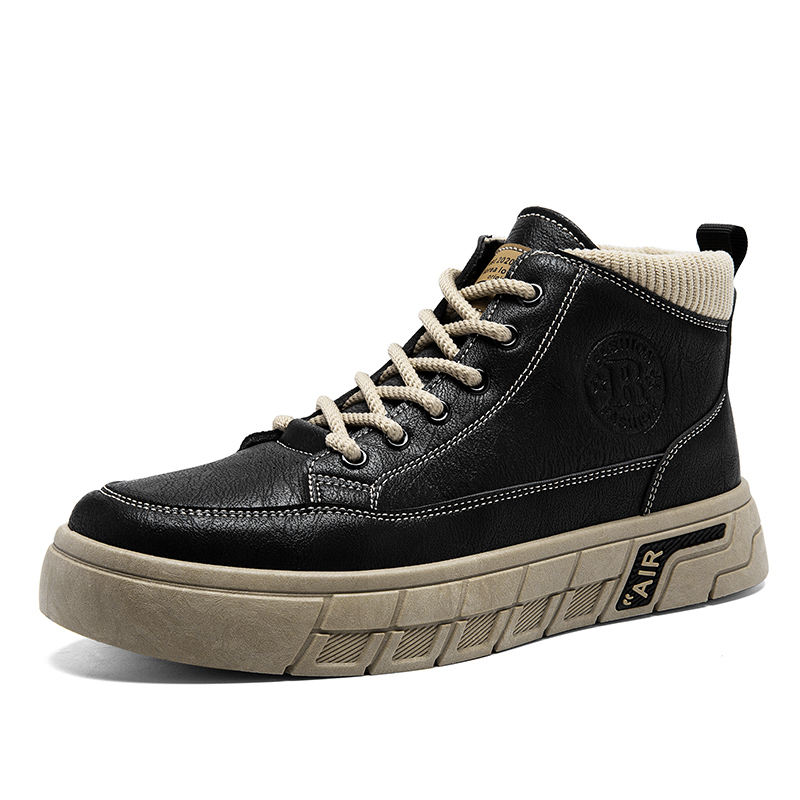 TONYBEAR Кроссовки для скейтбординга мужские с амортизацией и высоким верхом черные, цвет Black
TONYBEAR Кроссовки для скейтбординга мужские с амортизацией и высоким верхом черные, цвет Black