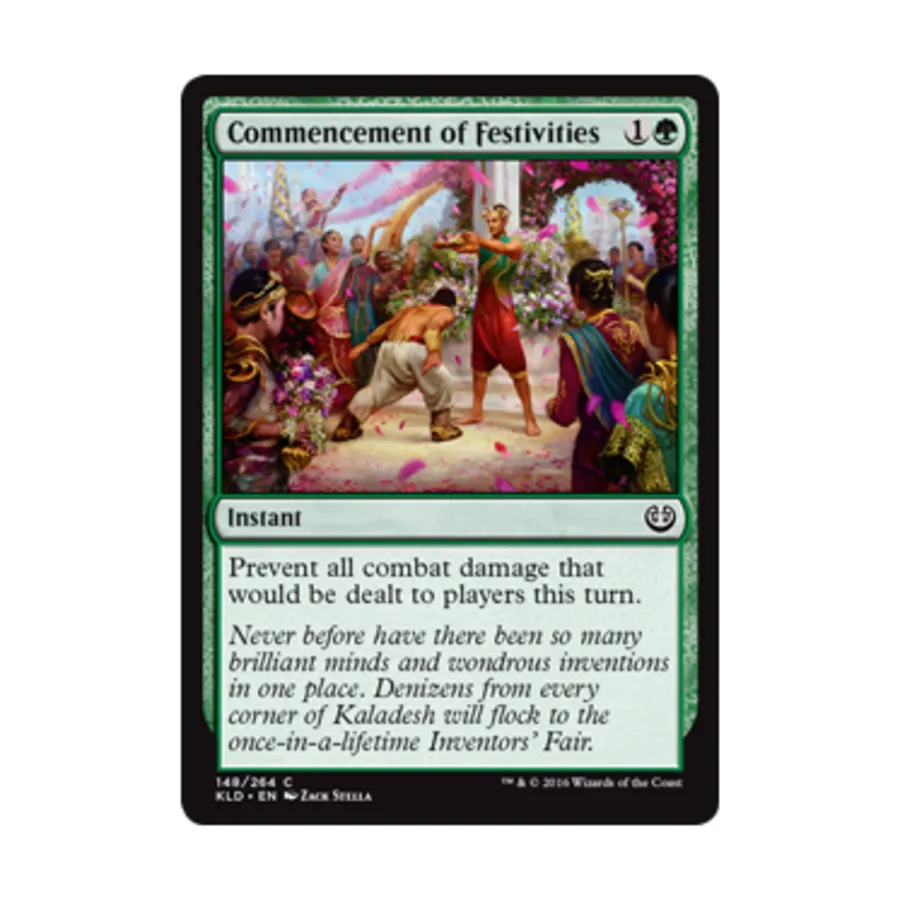CCG Начало праздника (C), MTG - Kaladesh
CCG Начало праздника (C), MTG - Kaladesh