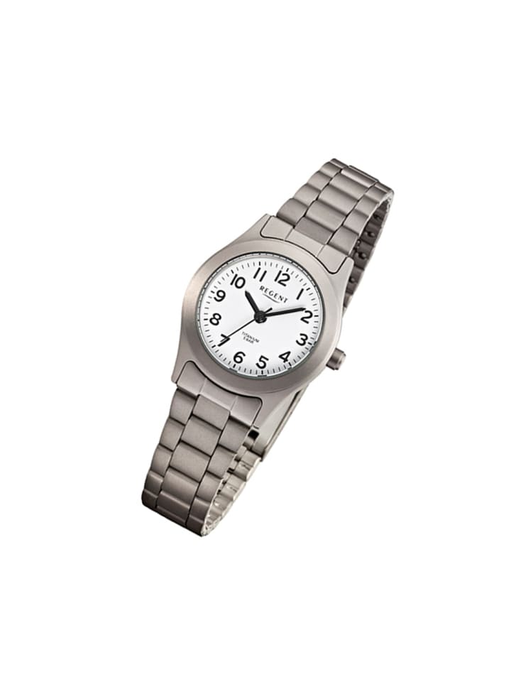 Аналоговые наручные часы Regent из титана, серо-серебристые, маленькие (примерно 26 мм)
Аналоговые наручные часы Regent из титана, серо-серебристые, маленькие (примерно 26 мм)